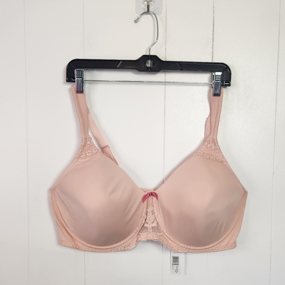 honey Other - Honey T-Shirt Bra Pink Underwire Lightly Lined Size 46D New NWT